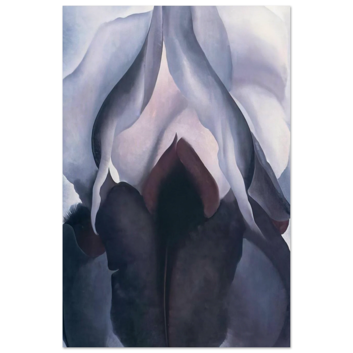 Black Iris III Poster | Georgia O'Keeffe Poster | Georgia O Keeffe Prints