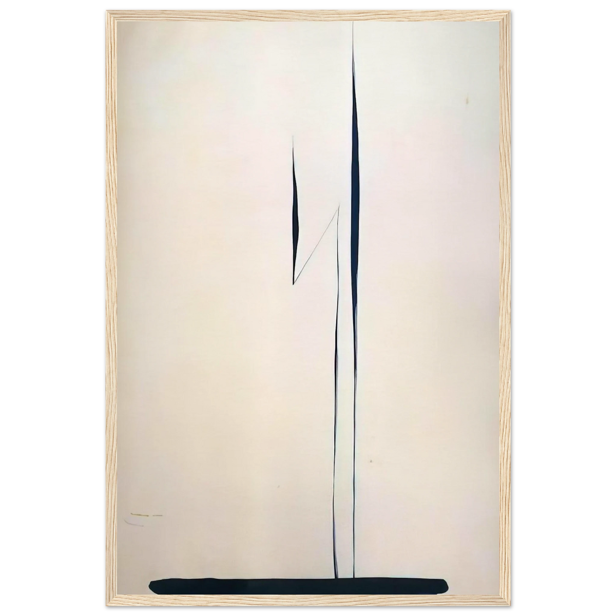 Black Lines 1 Framed Poster | Georgia O'Keeffe Framed Prints Wall Art | Georgia O Keeffe Prints