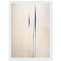 Black Lines 1 Framed Poster | Georgia O'Keeffe Framed Prints Wall Art | Georgia O Keeffe Prints
