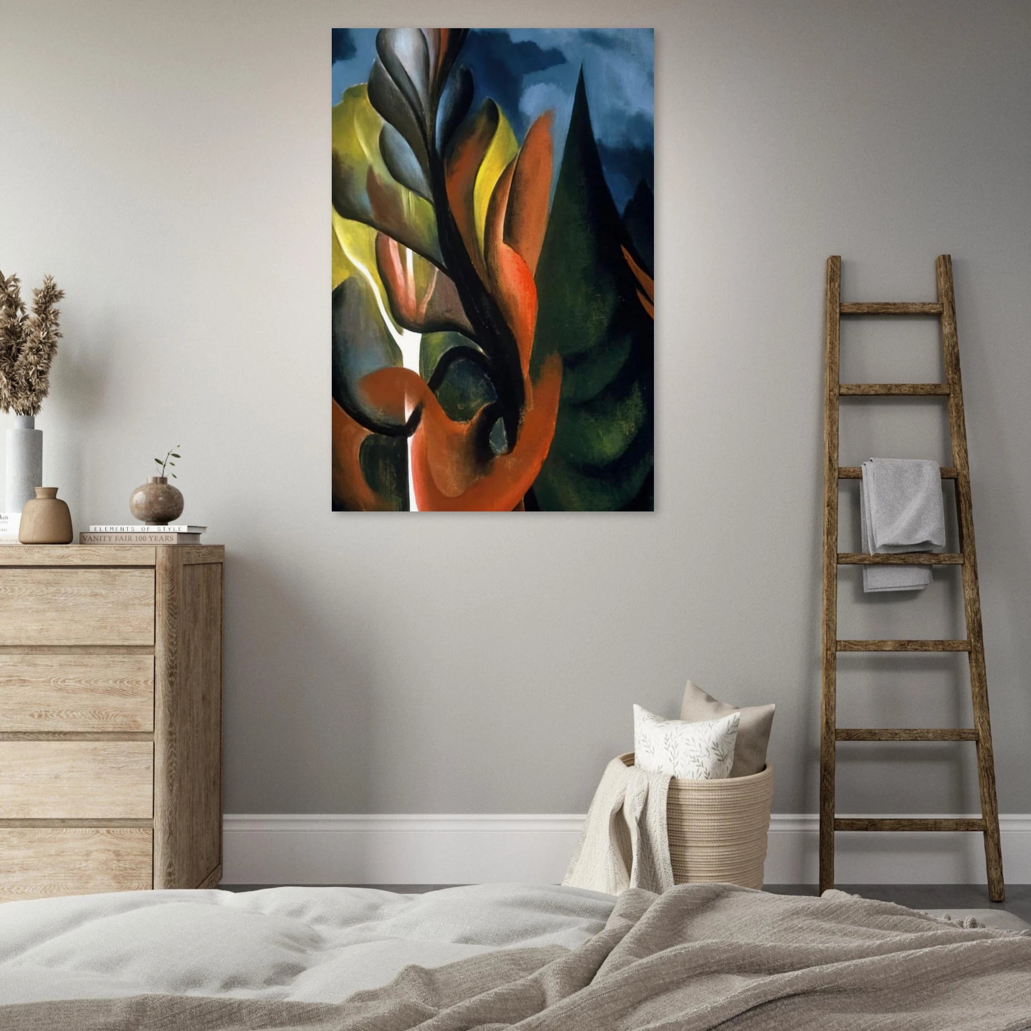 Maple and Cedar, Lake George Poster | Georgia O'Keeffe Poster | Georgia O Keeffe Prints