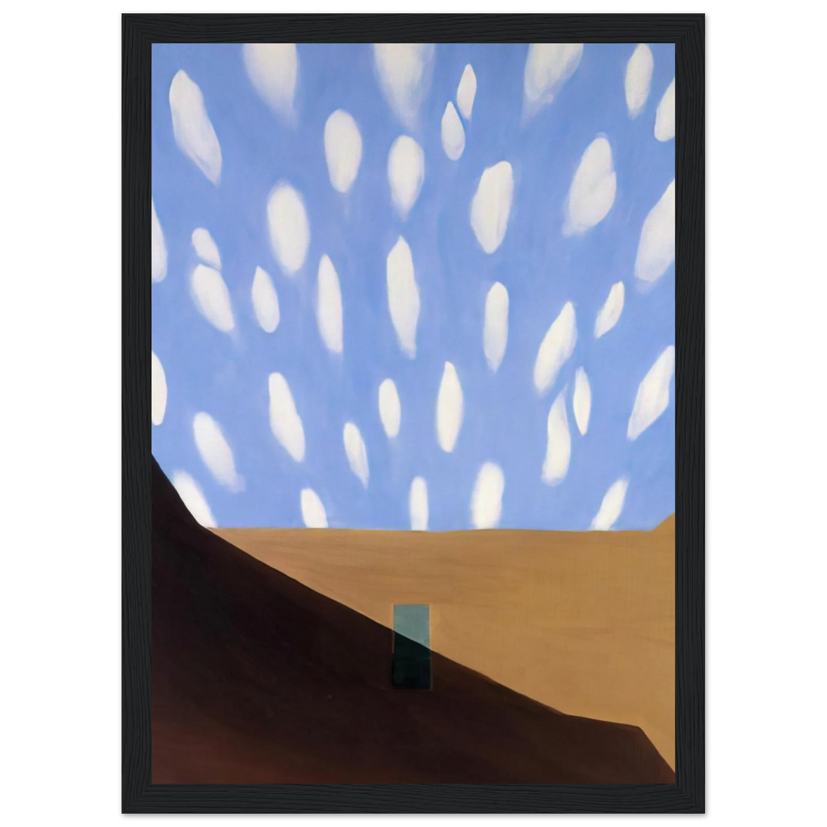 In the Patio VIII Framed Poster | Georgia O'Keeffe Framed Prints Wall Art | Georgia O Keeffe Prints