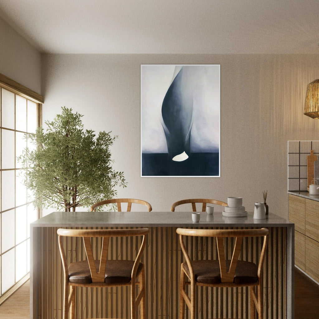 Shell and Old Shingle VI Framed Poster | Georgia O'Keeffe Framed Prints Wall Art | Georgia O Keeffe Prints