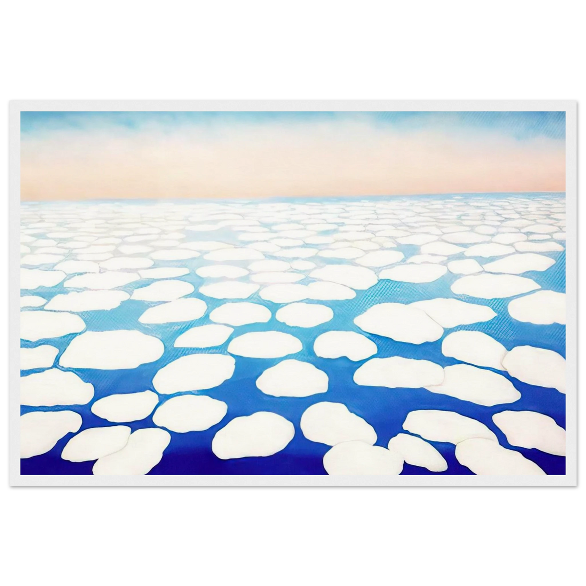 Sky Above the Clouds II Framed Poster | Georgia O'Keeffe Framed Prints Wall Art | Georgia O Keeffe Prints