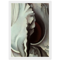 Black Iris Framed Poster | Georgia O'Keeffe Framed Prints Wall Art | Georgia O Keeffe Prints