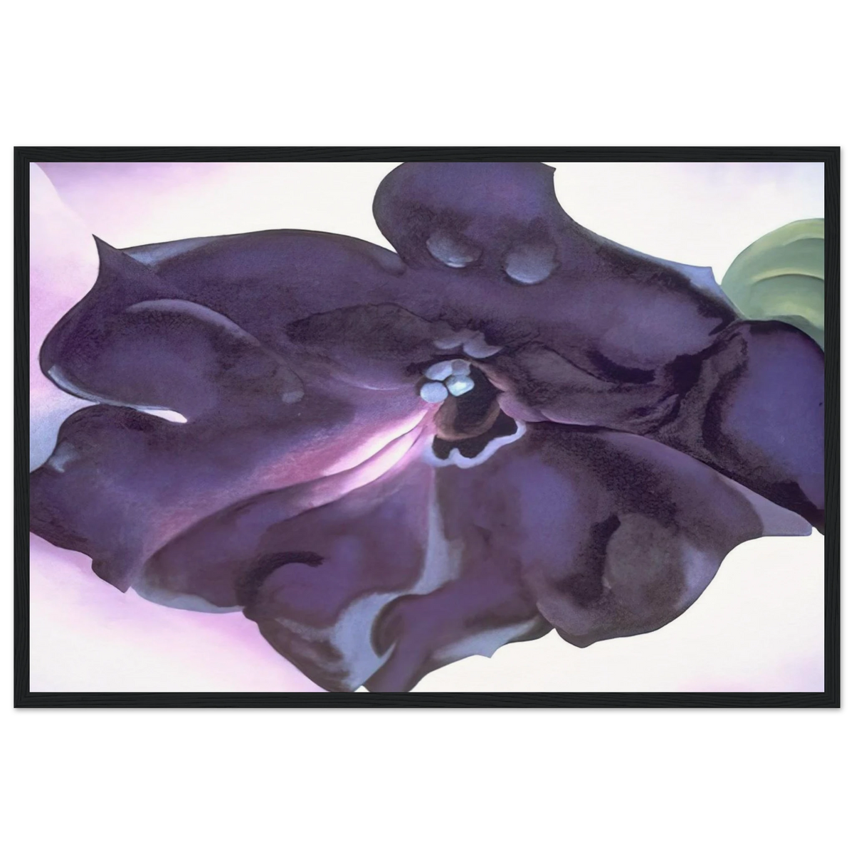 Petunia Framed Poster | Georgia O'Keeffe Framed Prints Wall Art | Georgia O Keeffe Prints