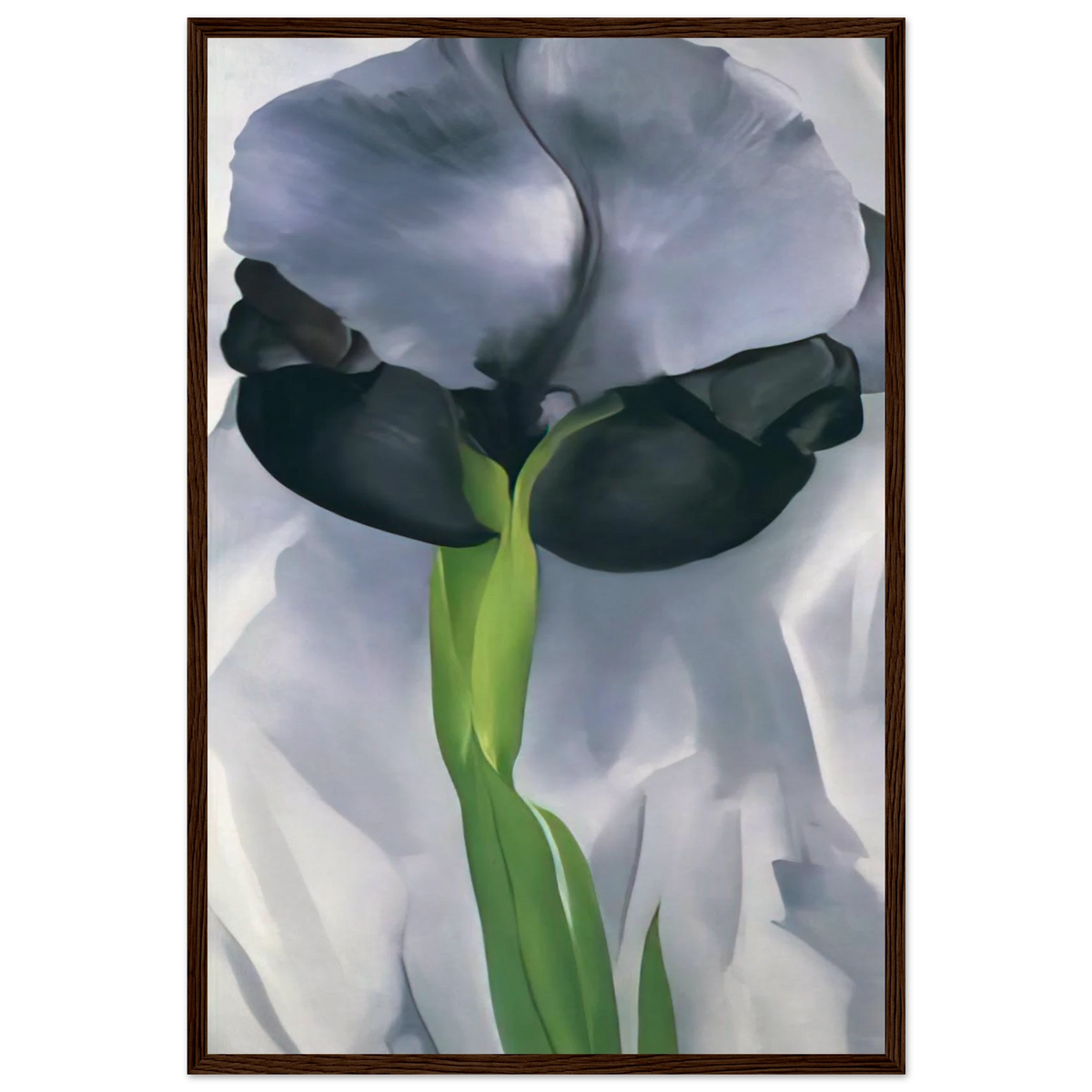 Iris 7 Framed Poster | Georgia O'Keeffe Framed Prints Wall Art | Georgia O Keeffe Prints