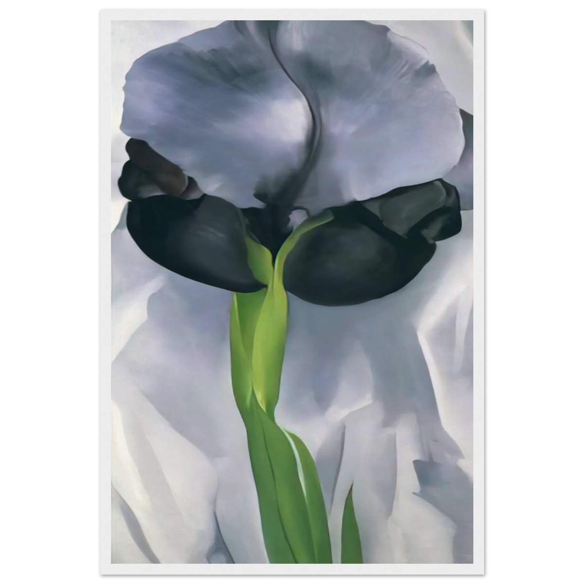 Iris 7 Framed Poster | Georgia O'Keeffe Framed Prints Wall Art | Georgia O Keeffe Prints