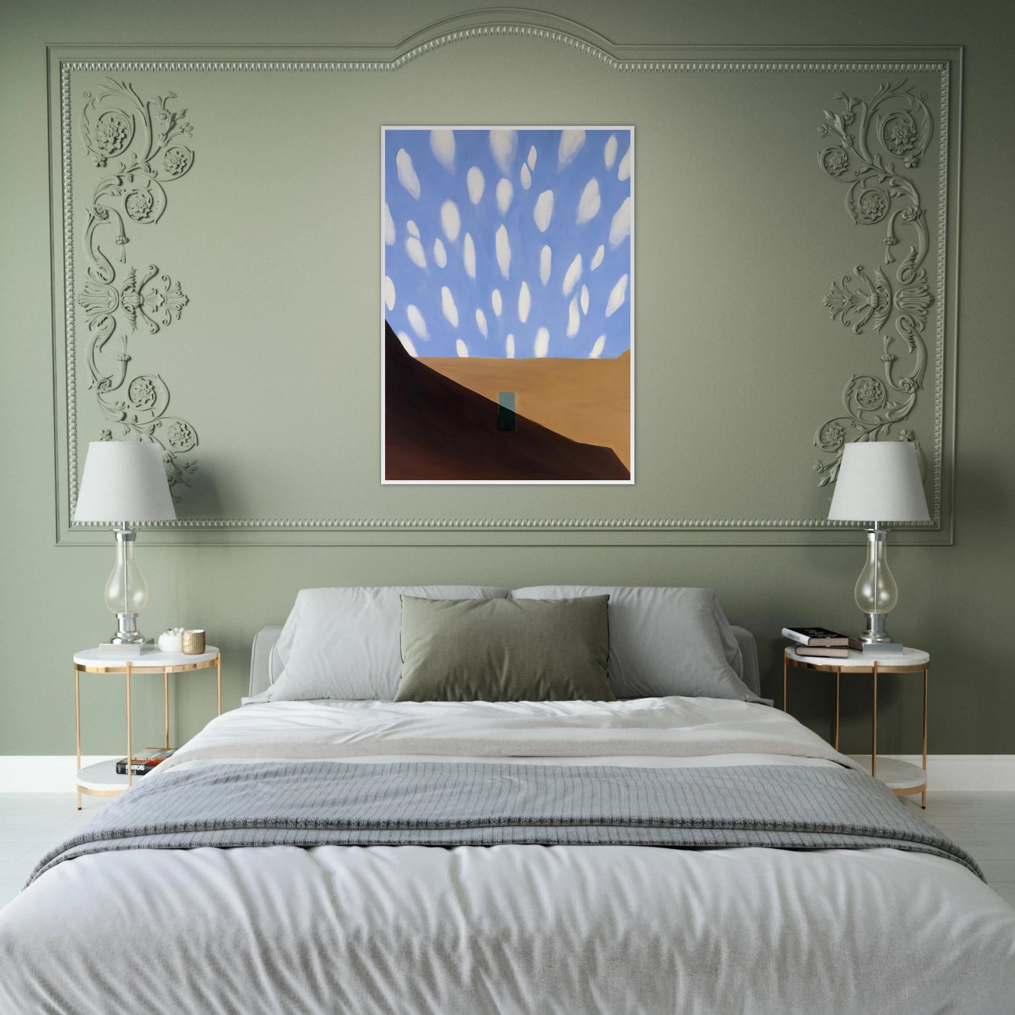 In the Patio VIII Framed Poster | Georgia O'Keeffe Framed Prints Wall Art | Georgia O Keeffe Prints