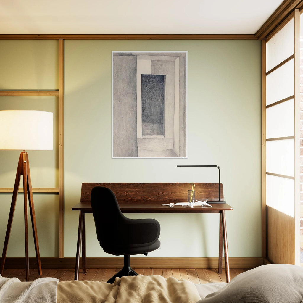 Patio Door Framed Poster | Georgia O'Keeffe Framed Prints Wall Art | Georgia O Keeffe Prints
