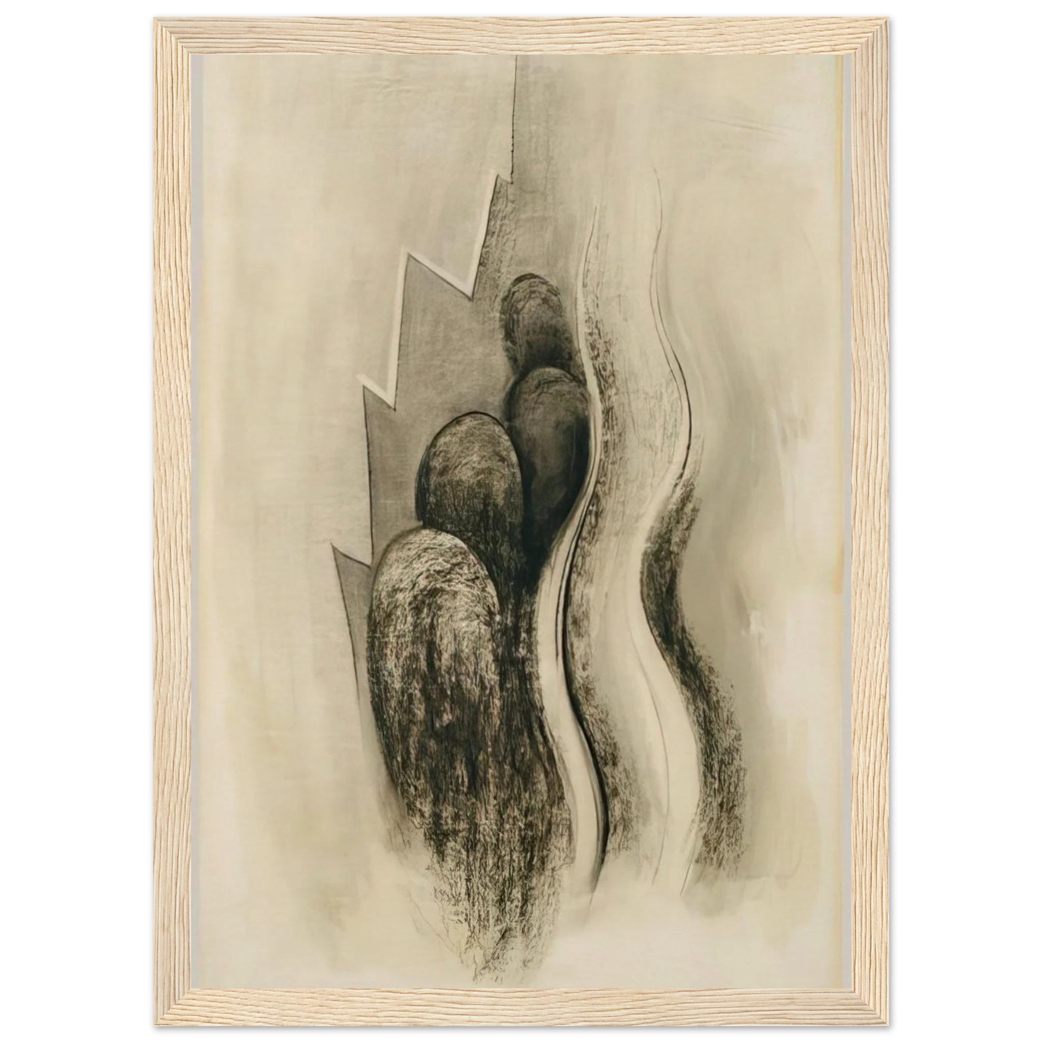 Drawing XIII Framed Poster | Georgia O'Keeffe Framed Prints Wall Art | Georgia O Keeffe Prints