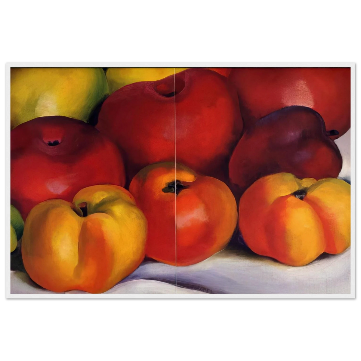 Apple Family Framed Poster | Georgia O'Keeffe Framed Prints Wall Art | Georgia O Keeffe Prints