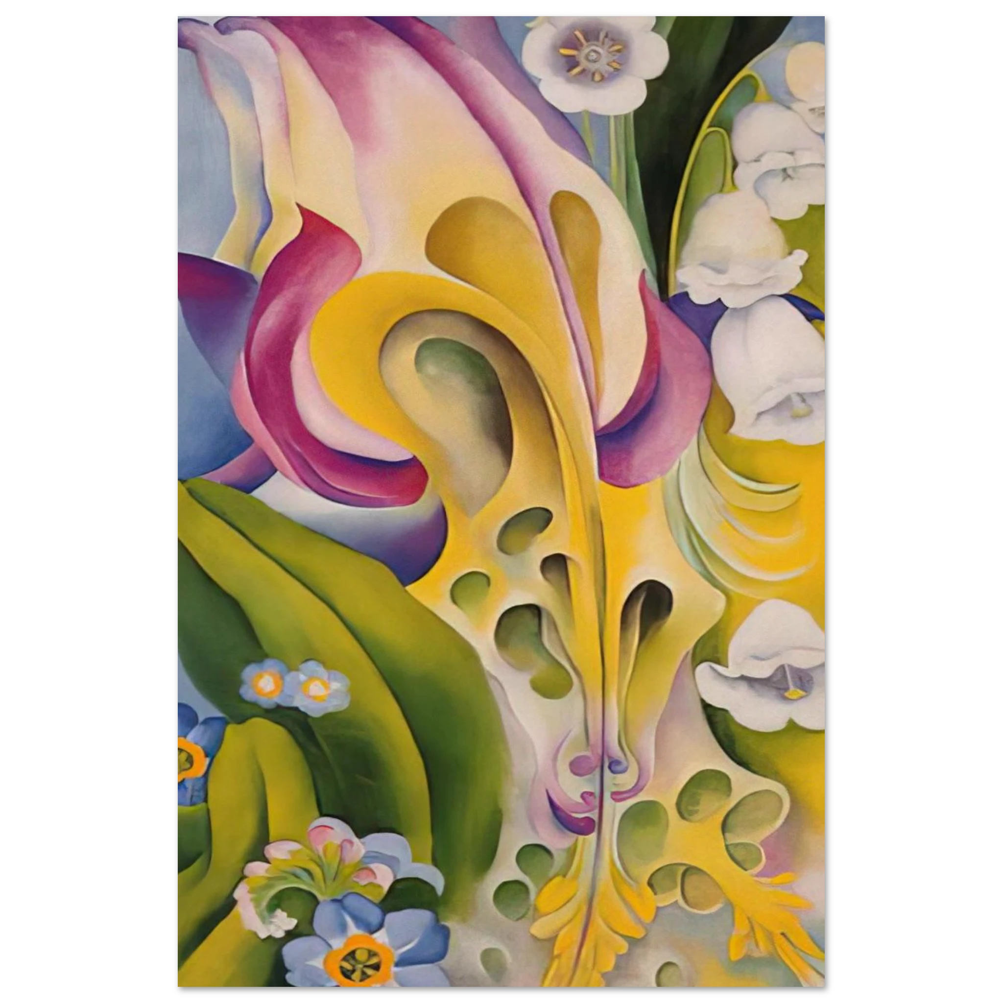From the Old Garden No 2 Poster | Georgia O'Keeffe Poster | Georgia O Keeffe Prints