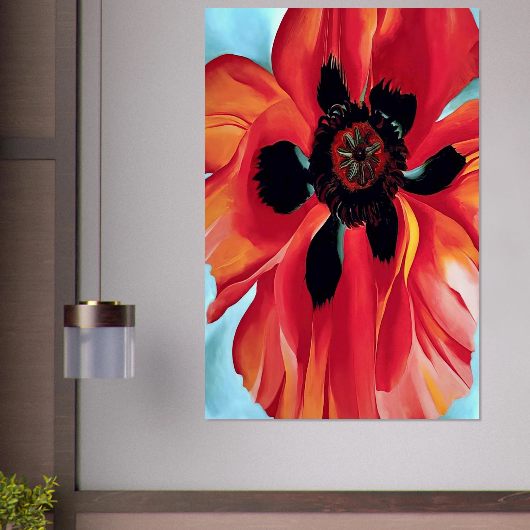 Red Poppy VI Poster | Georgia O'Keeffe Poster | Georgia O Keeffe Prints