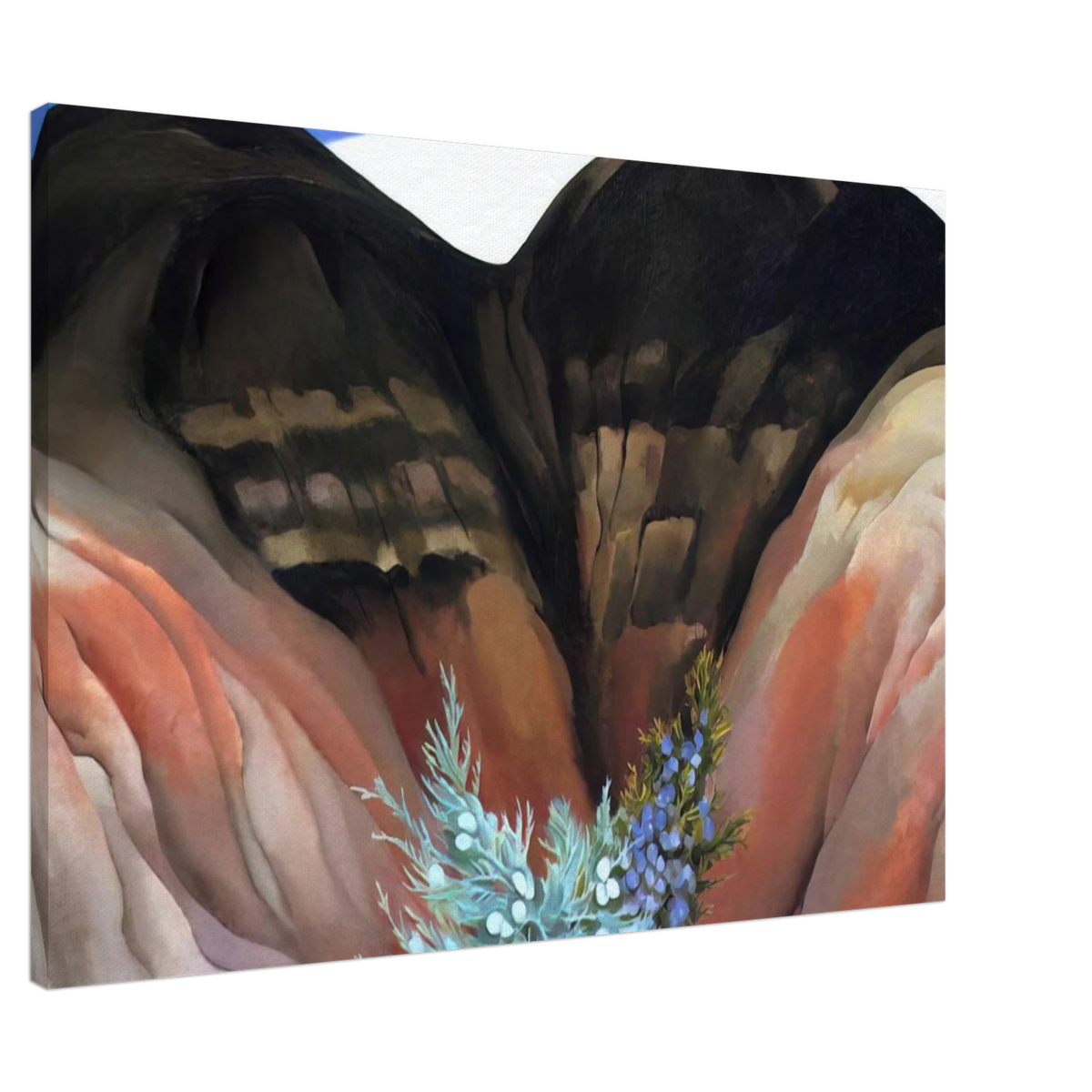 Black Hills with Cedar Canvas | Georgia O'Keeffe Canvas | Georgia O Keeffe Prints