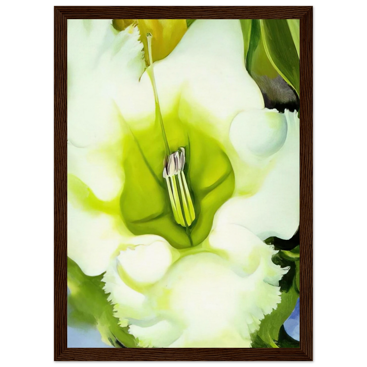 Cup Of Silver Ginger Framed Poster | Georgia O'Keeffe Framed Prints Wall Art | Georgia O Keeffe Prints