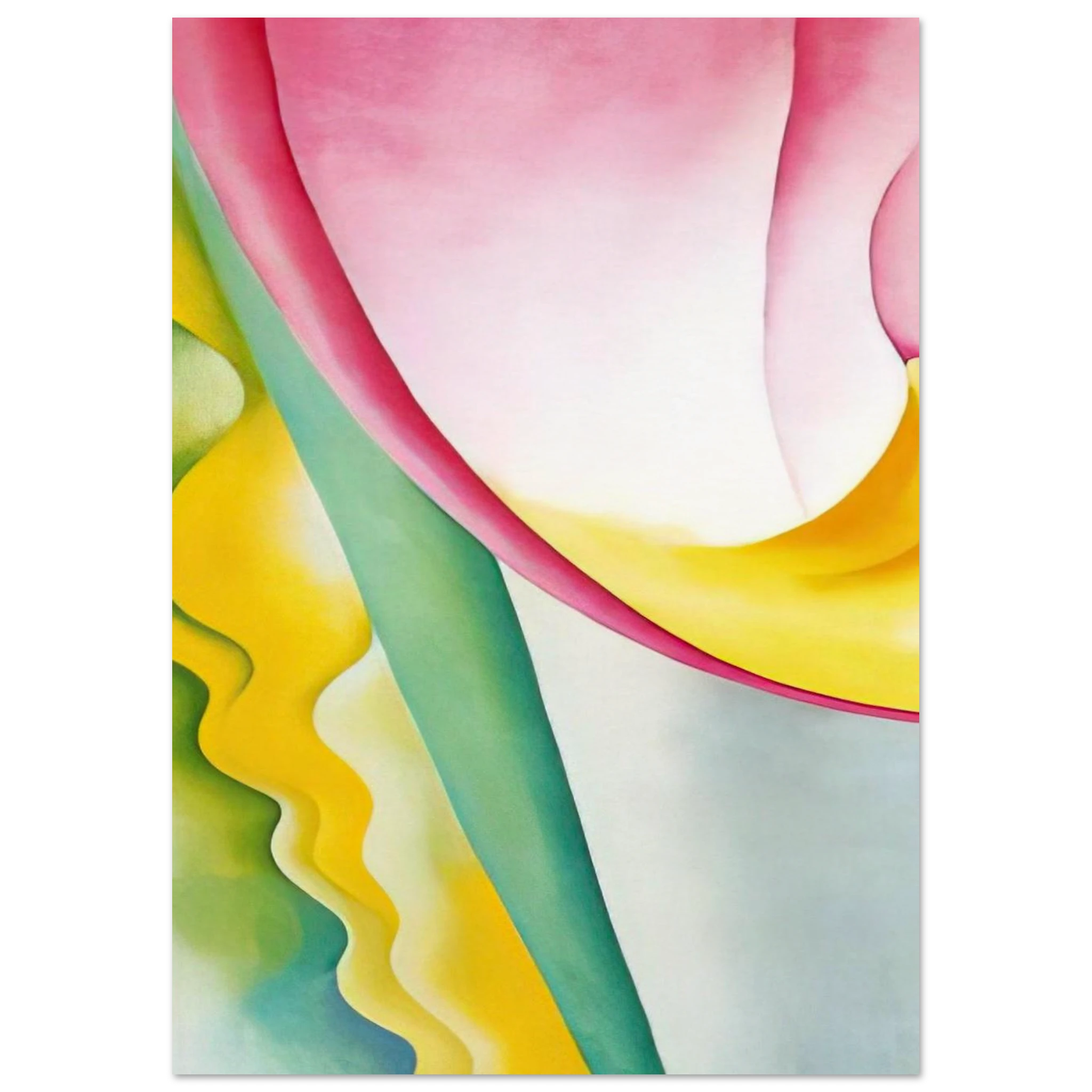 Abstraction No. 77  Tulip  Poster | Georgia O'Keeffe Poster | Georgia O Keeffe Prints