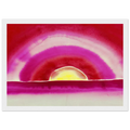 Sunrise Framed Poster | Georgia O'Keeffe Framed Prints Wall Art | Georgia O Keeffe Prints