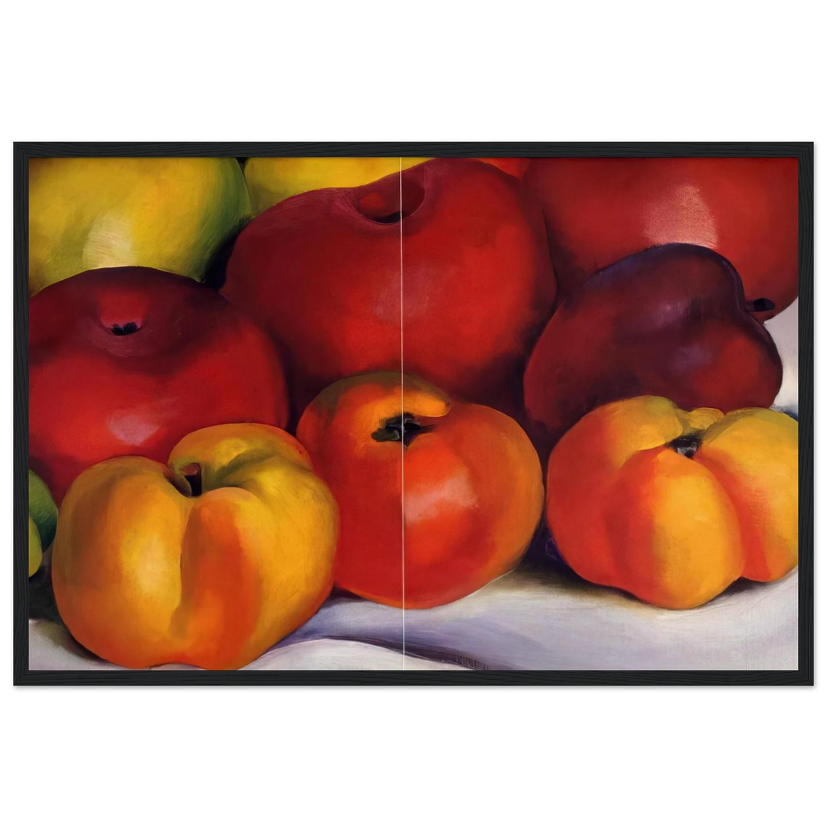 Apple Family Framed Poster | Georgia O'Keeffe Framed Prints Wall Art | Georgia O Keeffe Prints