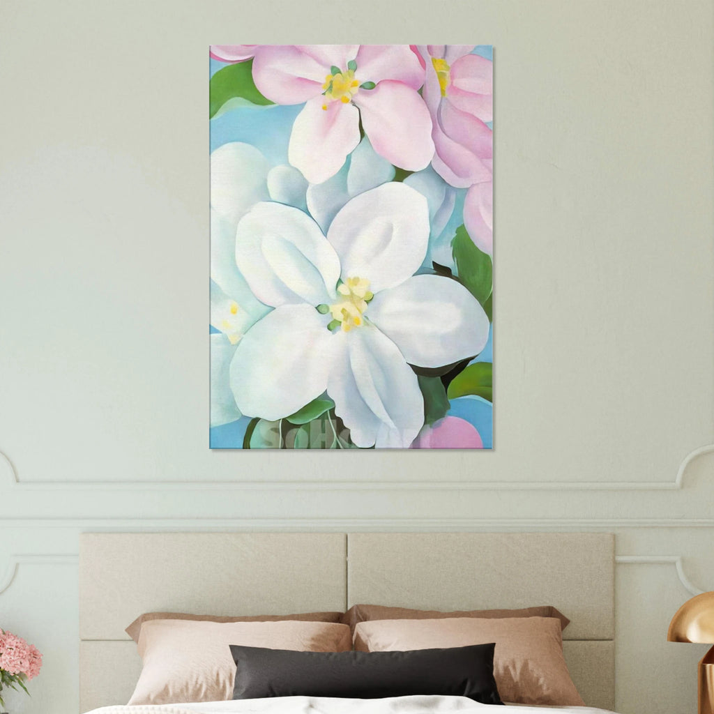Apple Blossoms Canvas | Georgia O'Keeffe Canvas | Georgia O Keeffe Prints