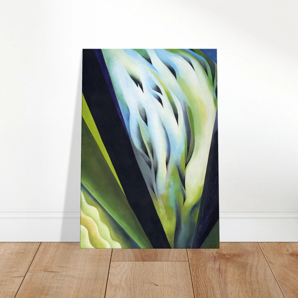 Blue and Green Music Canvas | Georgia O'Keeffe Canvas | Georgia O Keeffe Prints