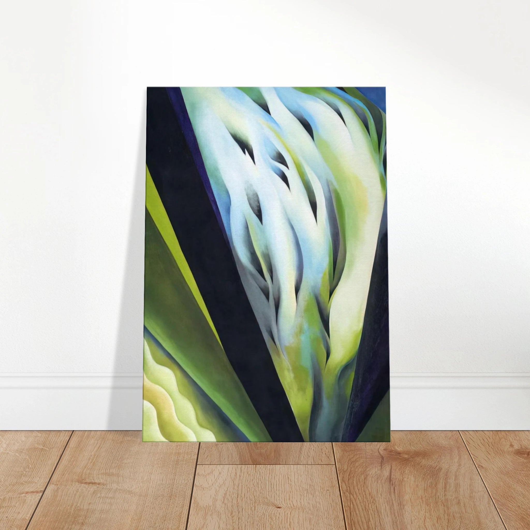 Blue and Green Music Canvas | Georgia O'Keeffe Canvas | Georgia O Keeffe Prints