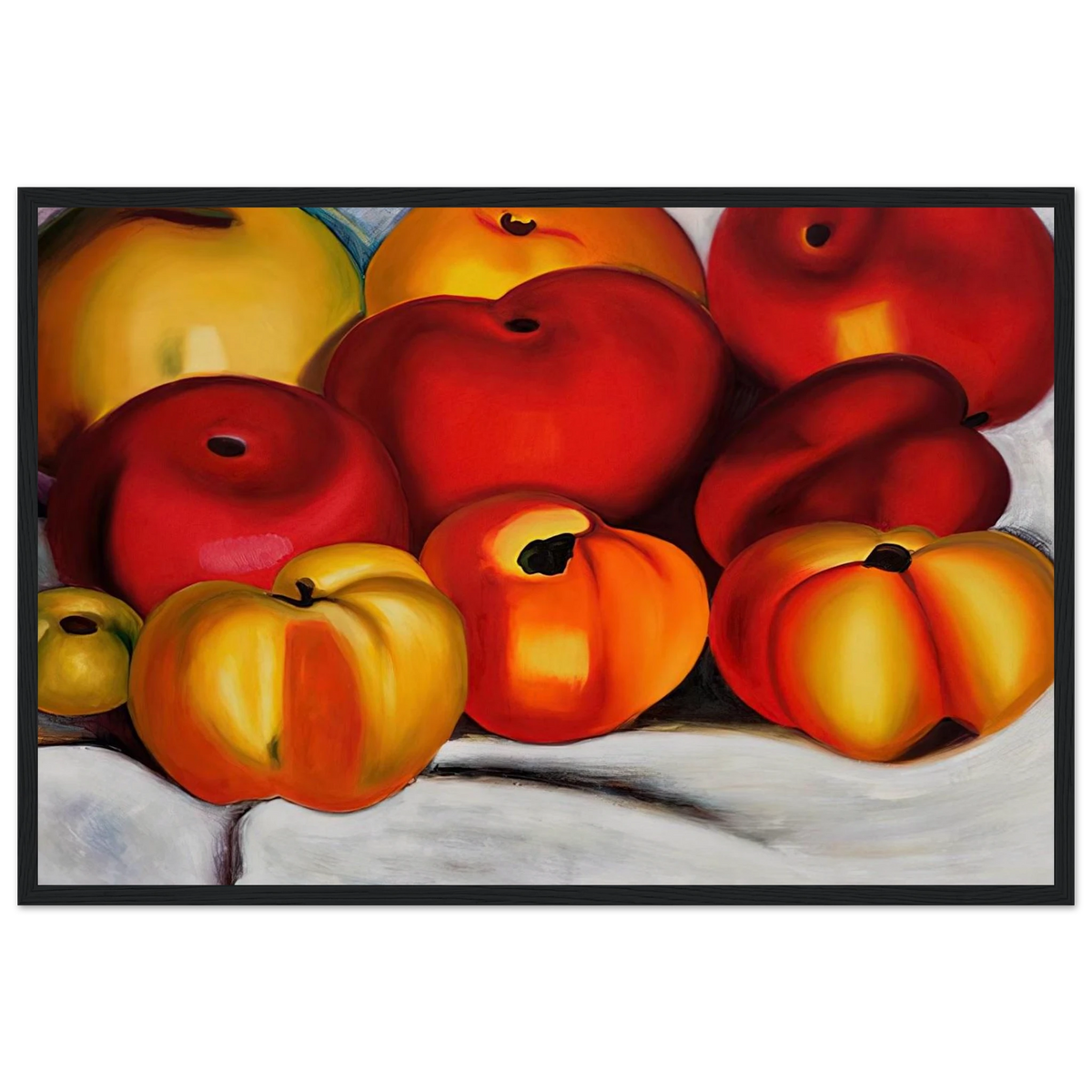 Apple Family II Framed Poster | Georgia O'Keeffe Framed Prints Wall Art | Georgia O Keeffe Prints