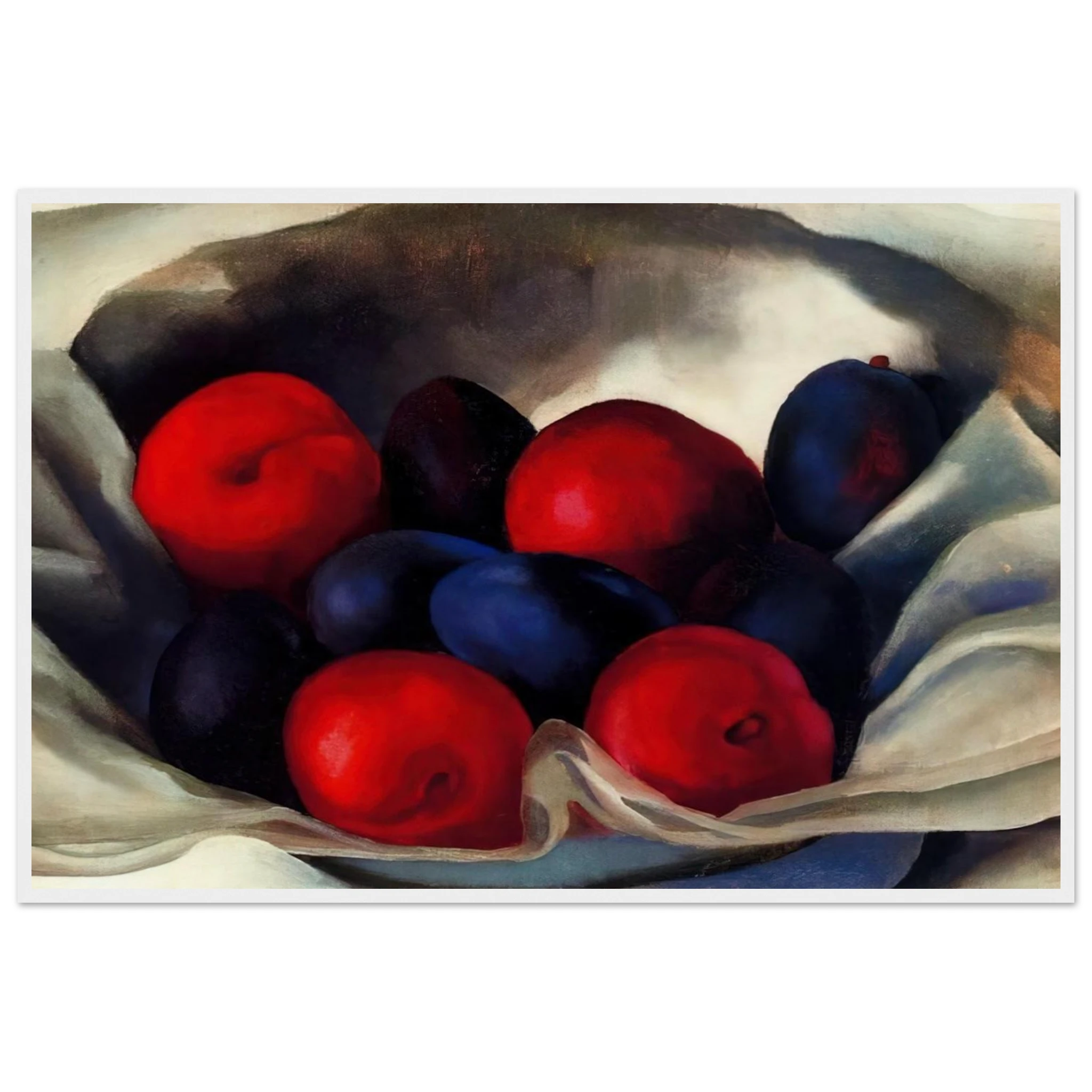 Plums Framed Poster | Georgia O'Keeffe Framed Prints Wall Art | Georgia O Keeffe Prints
