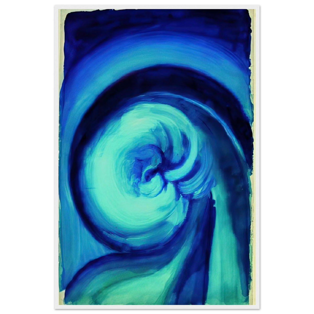 Blue I Framed Poster | Georgia O'Keeffe Framed Prints Wall Art | Georgia O Keeffe Prints