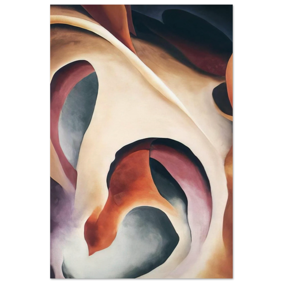 Leaf Motif 2 Poster | Georgia O'Keeffe Poster | Georgia O Keeffe Prints