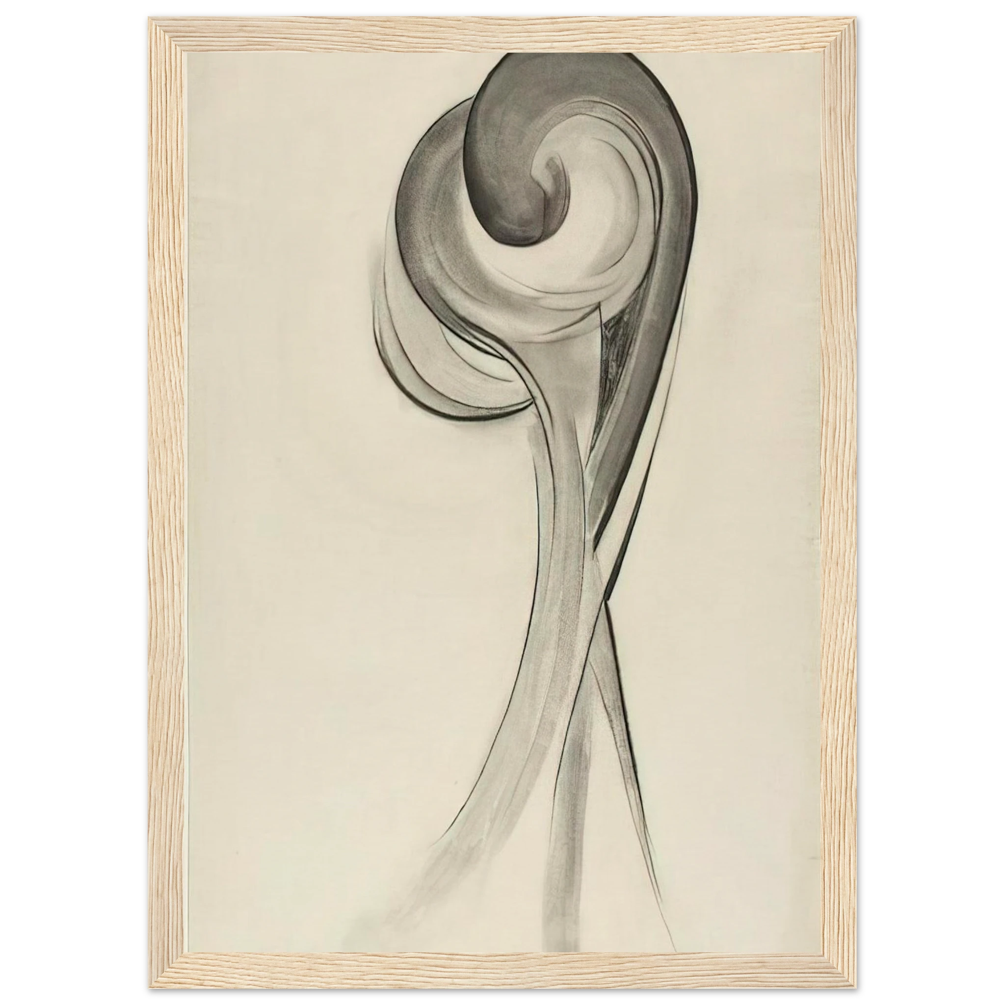 Drawing XII Framed Poster | Georgia O'Keeffe Framed Prints Wall Art | Georgia O Keeffe Prints