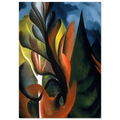 Maple and Cedar, Lake George Poster | Georgia O'Keeffe Poster | Georgia O Keeffe Prints