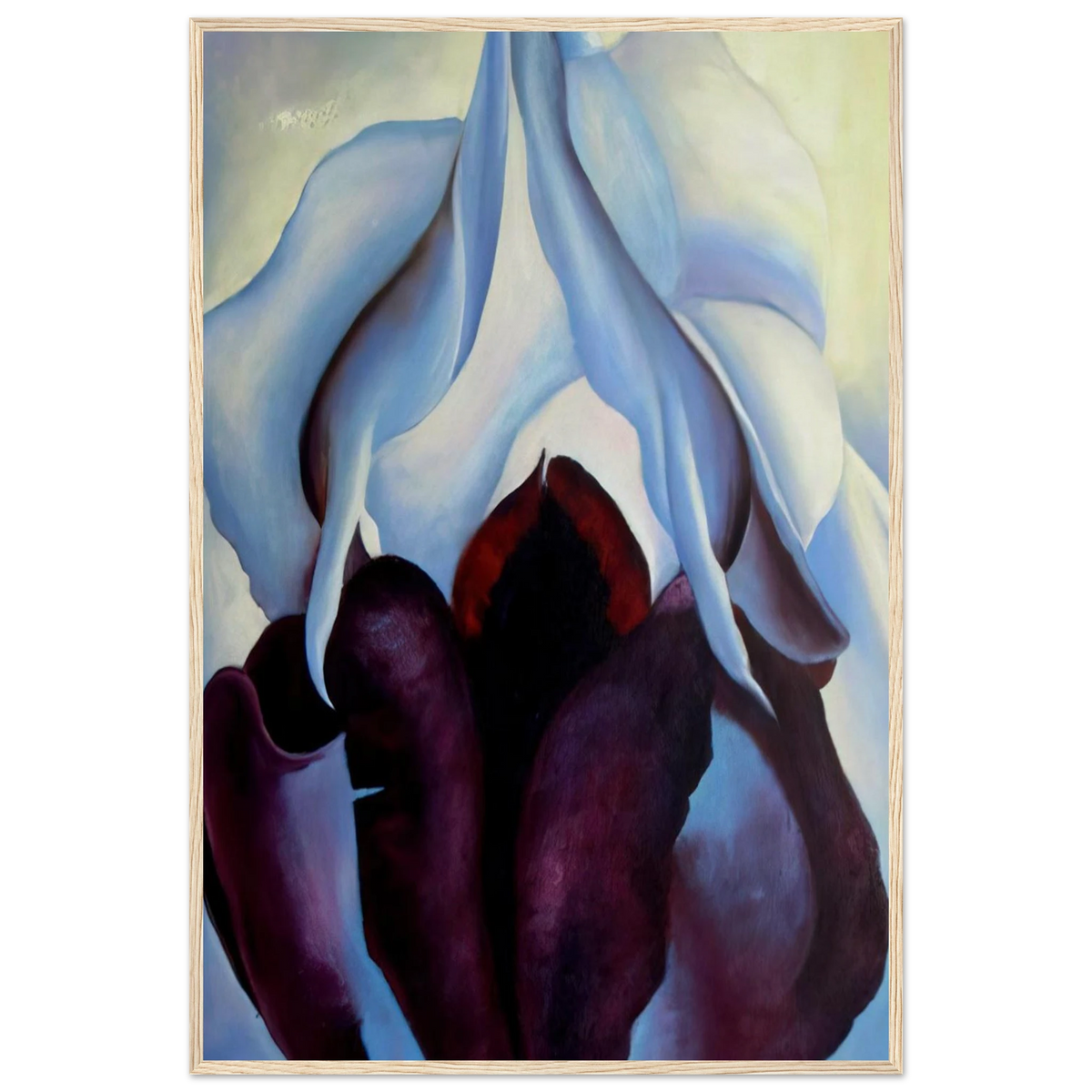 Flower of Life Framed Poster | Georgia O'Keeffe Framed Prints Wall Art | Georgia O Keeffe Prints