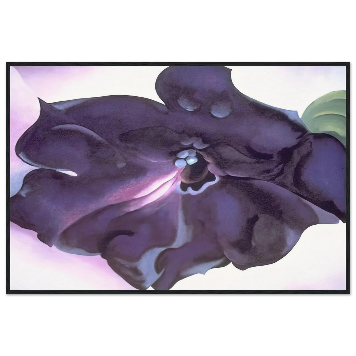 Petunia Framed Poster | Georgia O'Keeffe Framed Prints Wall Art | Georgia O Keeffe Prints