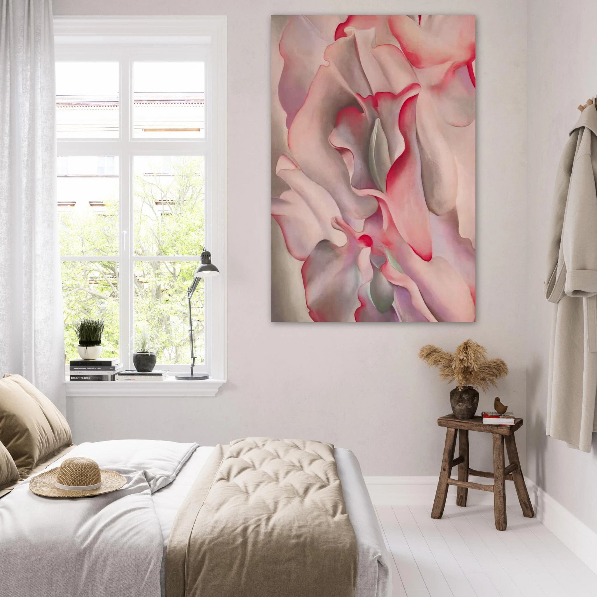Pink Sweet Peas 2 Poster | Georgia O'Keeffe Poster | Georgia O Keeffe Prints
