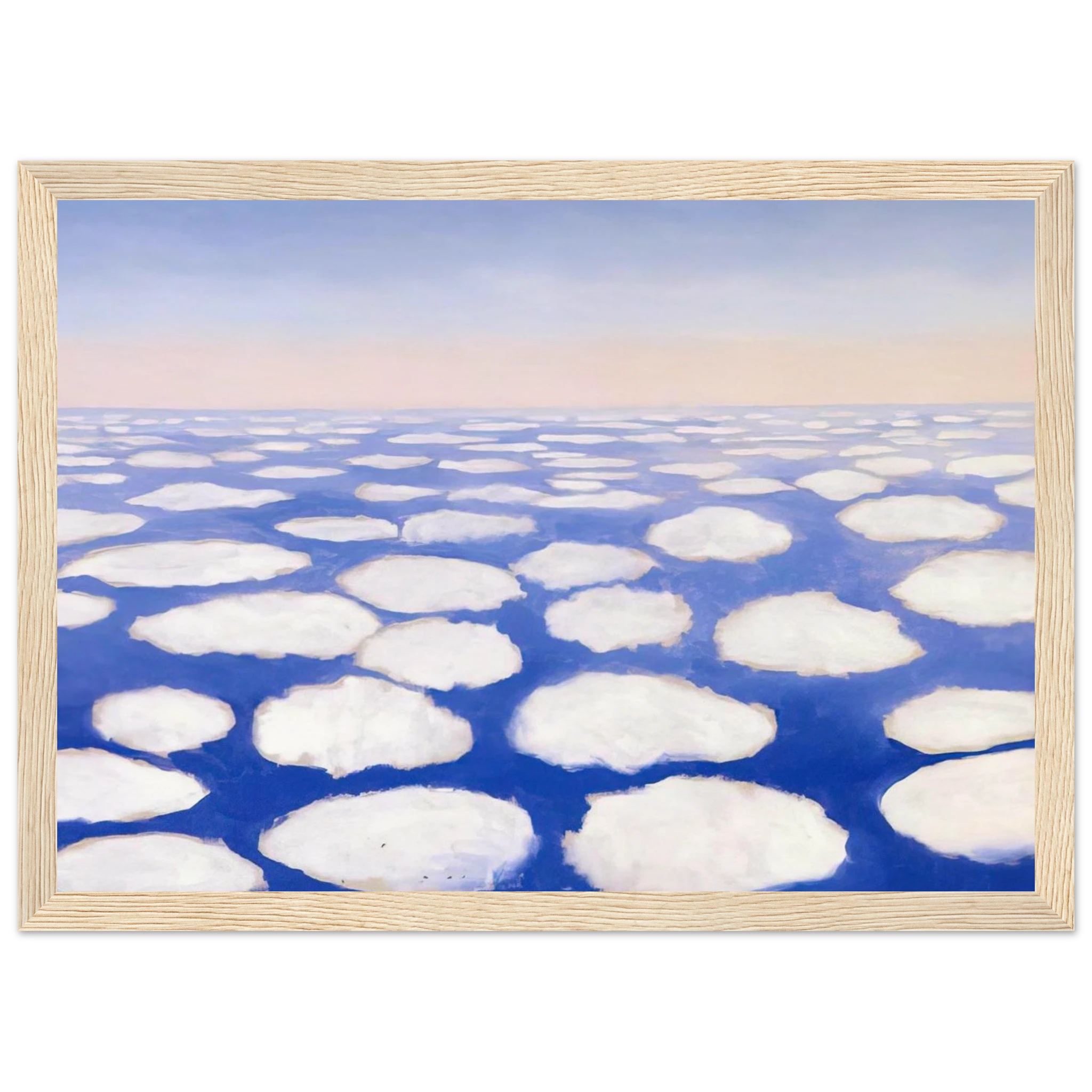 Above the Clouds I Framed Poster | Georgia O'Keeffe Framed Prints Wall Art | Georgia O Keeffe Prints