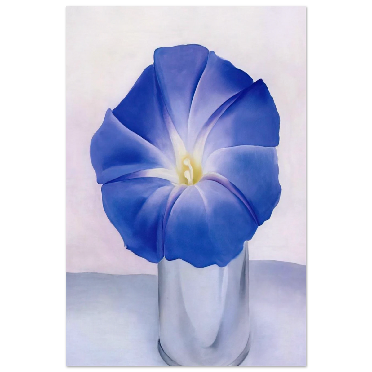 Blue Morning Glory Poster | Georgia O'Keeffe Poster | Georgia O Keeffe Prints