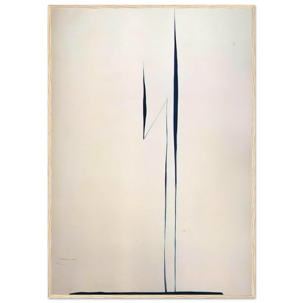 Black Lines 1 Framed Poster | Georgia O'Keeffe Framed Prints Wall Art | Georgia O Keeffe Prints