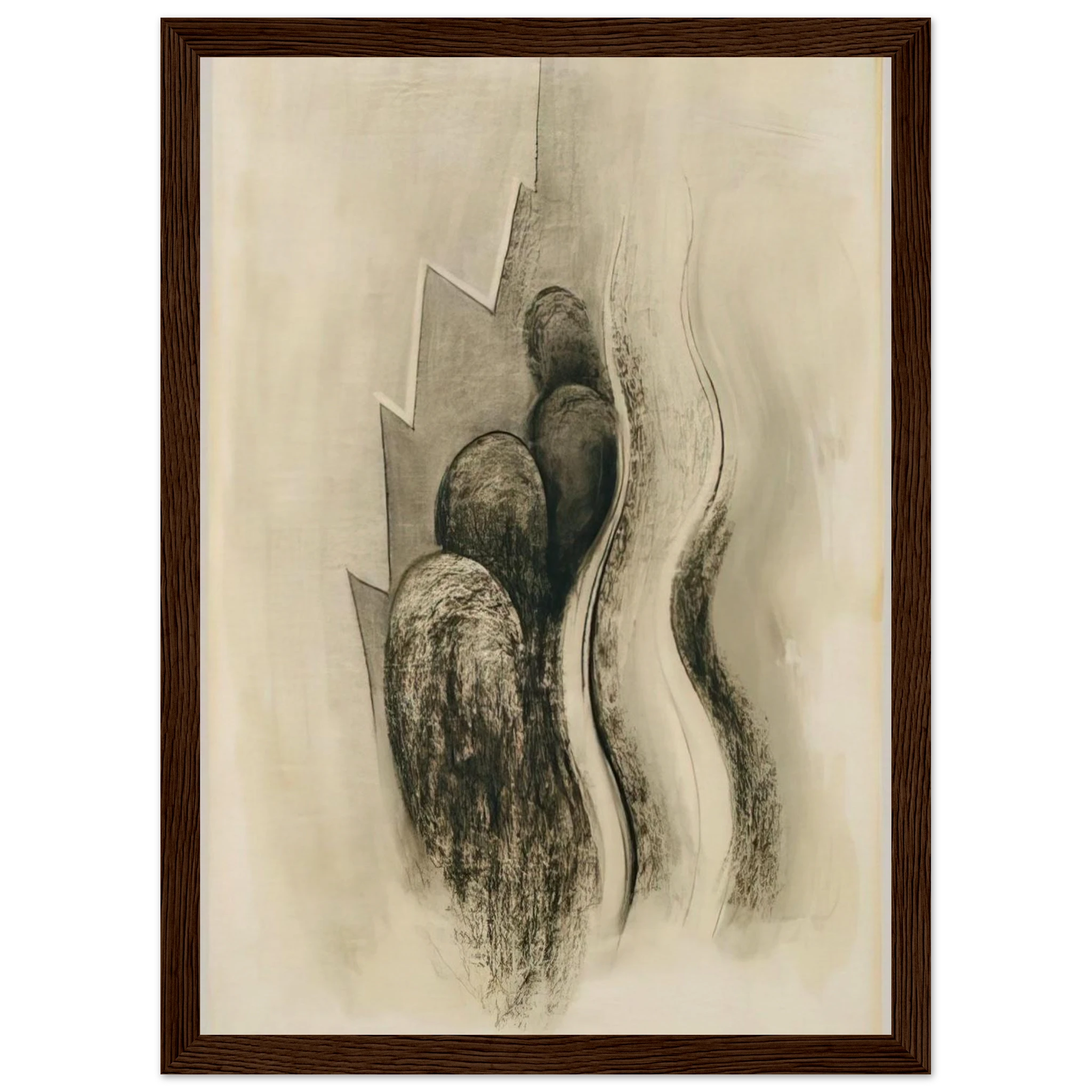 Drawing XIII Framed Poster | Georgia O'Keeffe Framed Prints Wall Art | Georgia O Keeffe Prints
