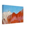 Series near abiquiu, New Mexico - Hills to the left Canvas | Georgia O'Keeffe Canvas | Georgia O Keeffe Prints