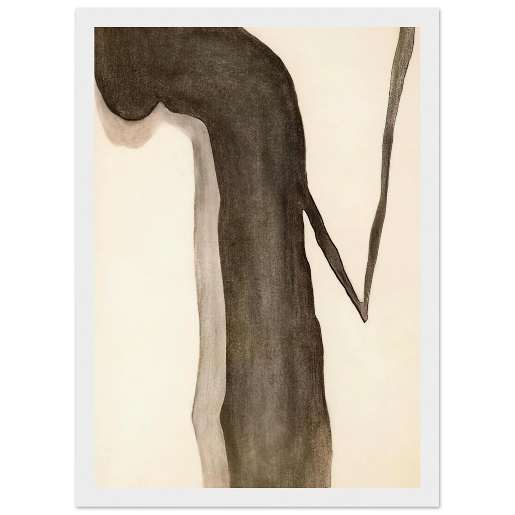 Drawing V Framed Poster | Georgia O'Keeffe Framed Prints Wall Art | Georgia O Keeffe Prints
