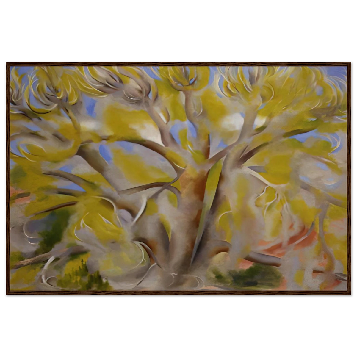 Spring Tree No. 1 Framed Poster | Georgia O'Keeffe Framed Prints Wall Art | Georgia O Keeffe Prints