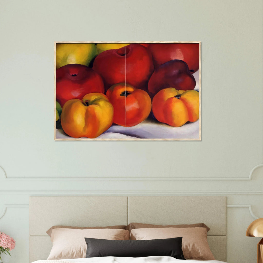 Apple Family Framed Poster | Georgia O'Keeffe Framed Prints Wall Art | Georgia O Keeffe Prints
