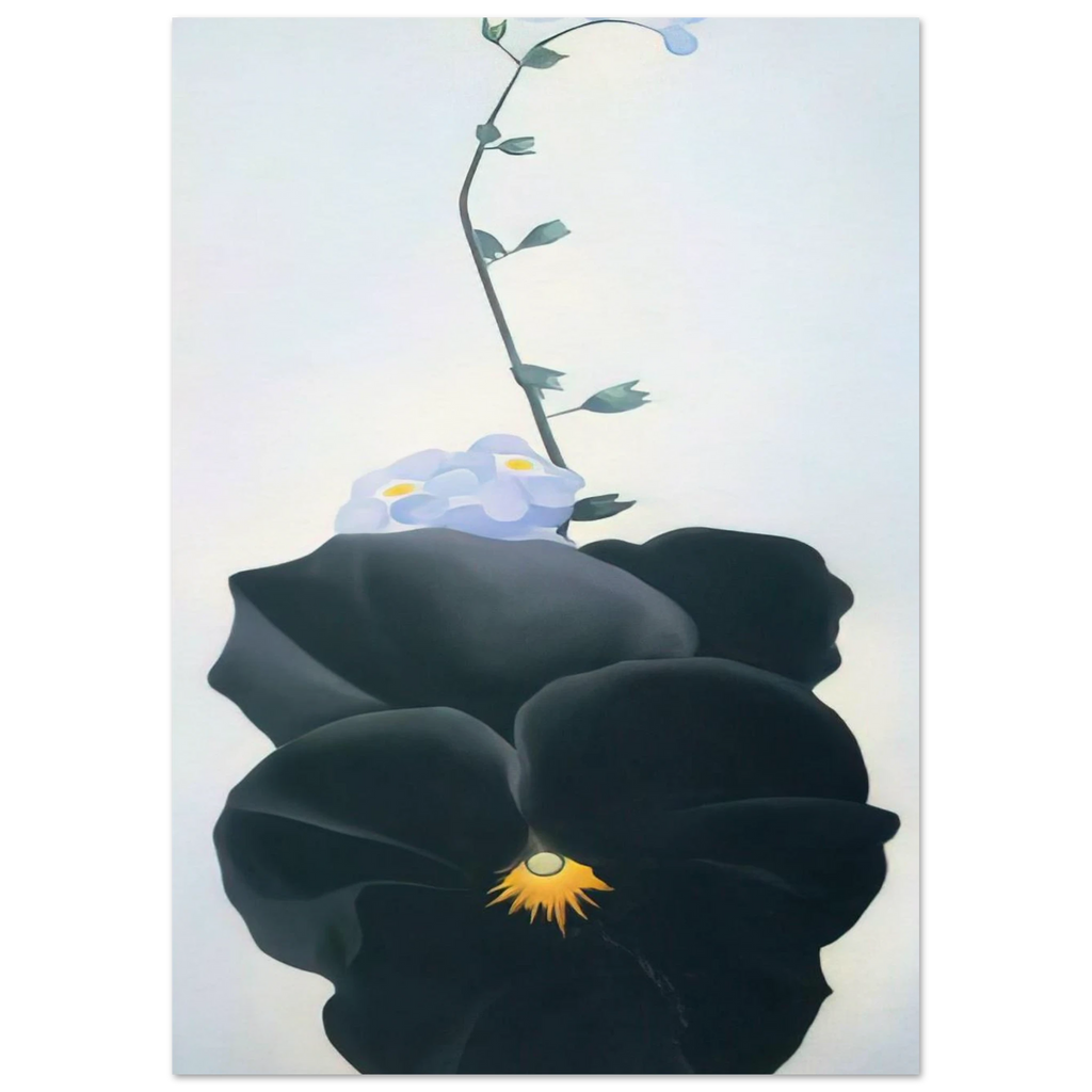 Pansy Poster | Georgia O'Keeffe Poster | Georgia O Keeffe Prints