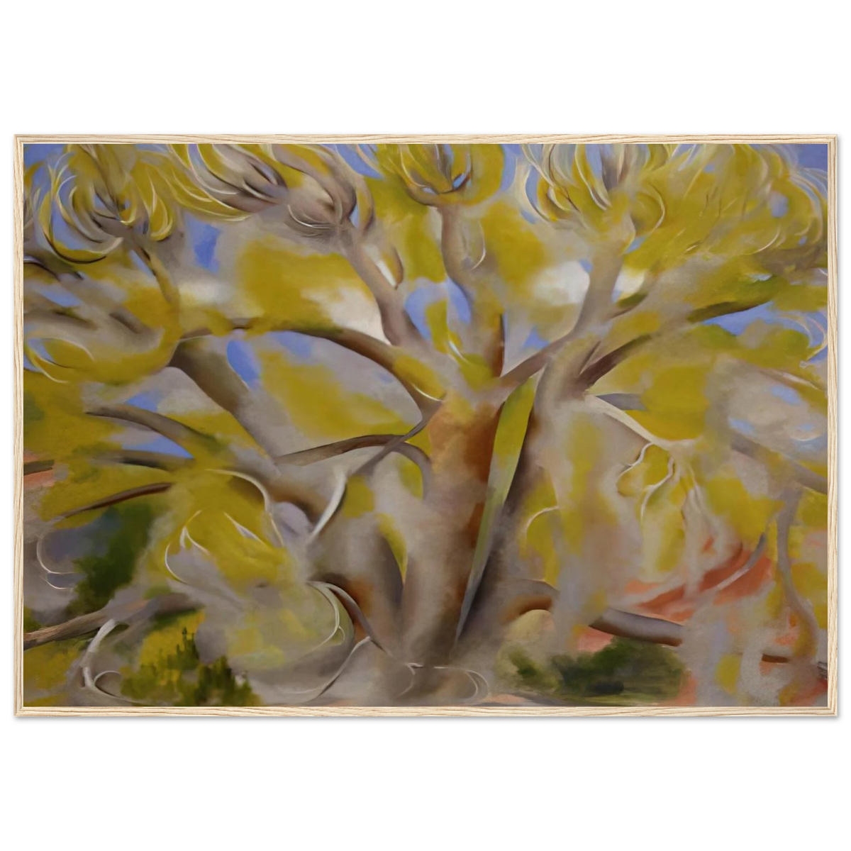 Spring Tree No. 1 Framed Poster | Georgia O'Keeffe Framed Prints Wall Art | Georgia O Keeffe Prints