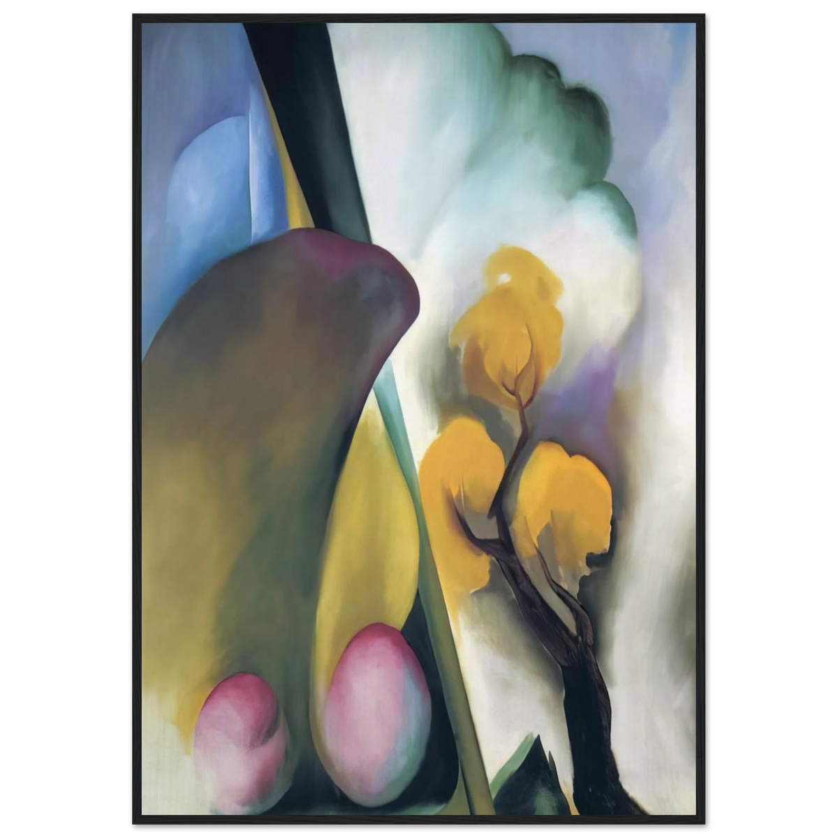 Spring Framed Poster | Georgia O'Keeffe Framed Prints Wall Art | Georgia O Keeffe Prints