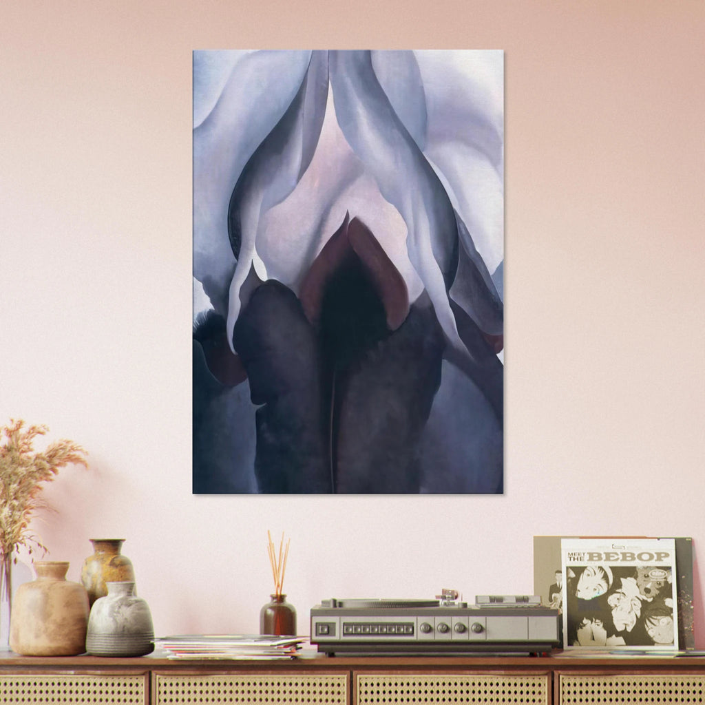 Black Iris III Canvas | Georgia O'Keeffe Canvas | Georgia O Keeffe Prints
