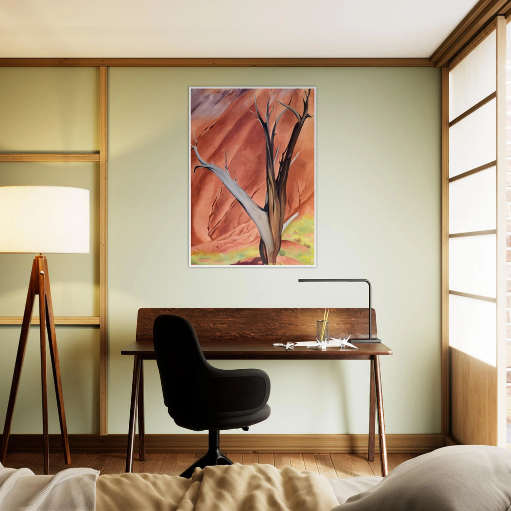Gerald`s Tree Framed Poster | Georgia O'Keeffe Framed Prints Wall Art | Georgia O Keeffe Prints