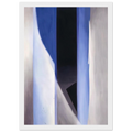 Blue 2 Framed Poster | Georgia O'Keeffe Framed Prints Wall Art | Georgia O Keeffe Prints