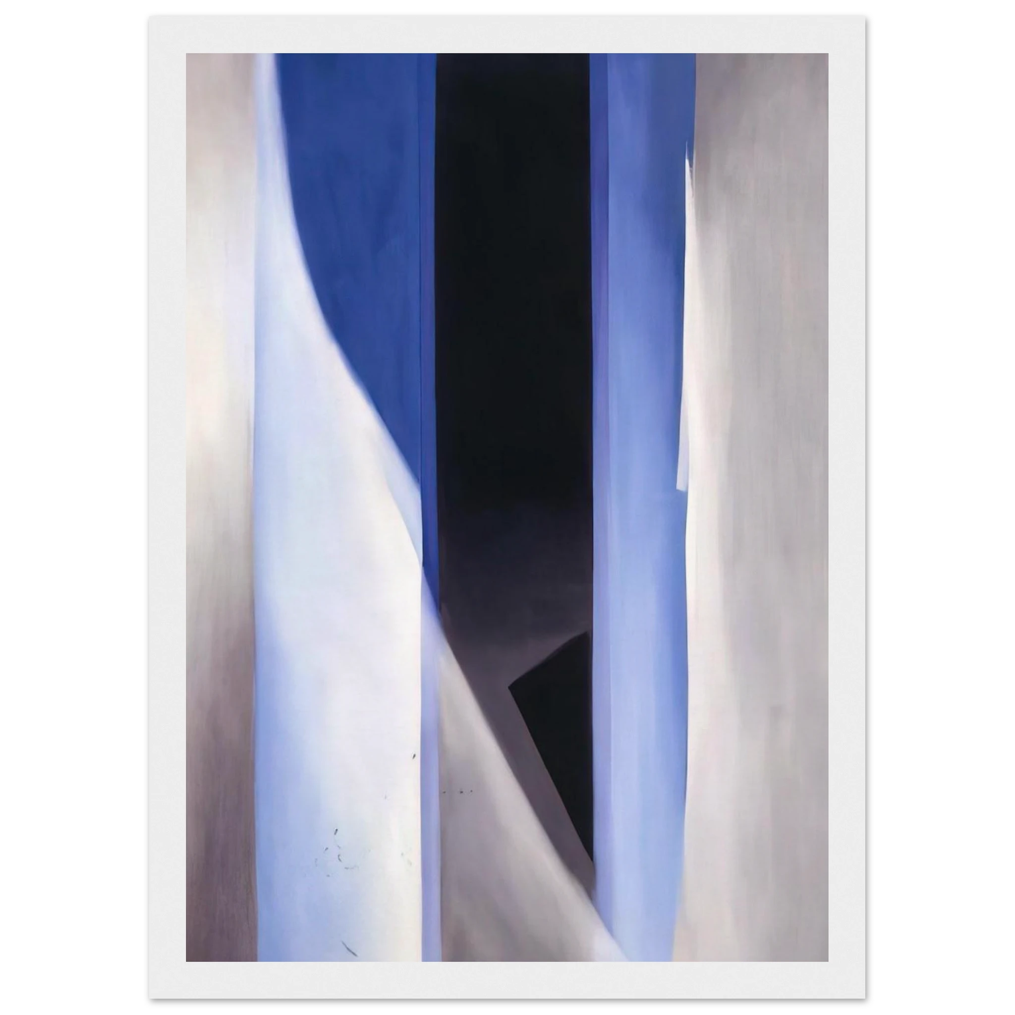 Blue 2 Framed Poster | Georgia O'Keeffe Framed Prints Wall Art | Georgia O Keeffe Prints