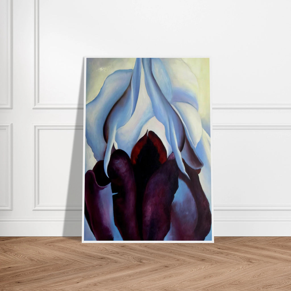 Flower of Life Framed Poster | Georgia O'Keeffe Framed Prints Wall Art | Georgia O Keeffe Prints